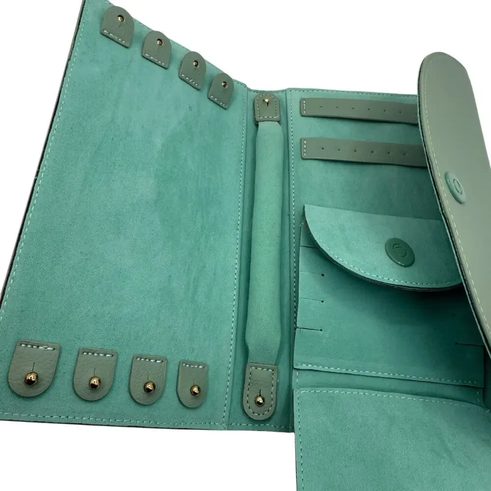 Aurate Jewelry Travel Pouch Vegan Leather - Picture 7 of 11